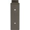 Ekena Millwork Steel Truss Shelf Bracket, Hammered Dark Bronze 2"W x 8"D x 6 3/4"H BKTM02X08X06TSHDB - alternate 9